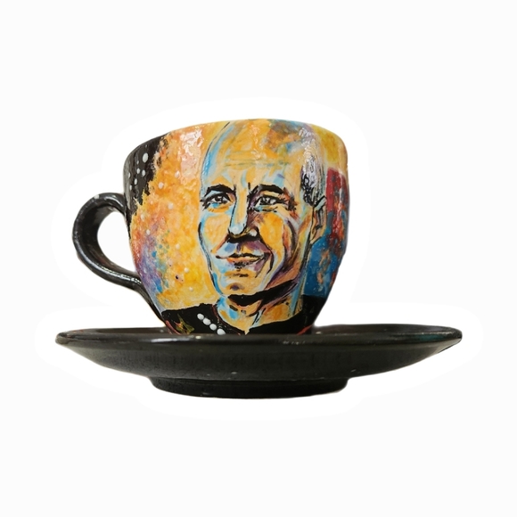 Star Trek the Next Generation - Ceramic teacup and saucer - Picture 2 of 8